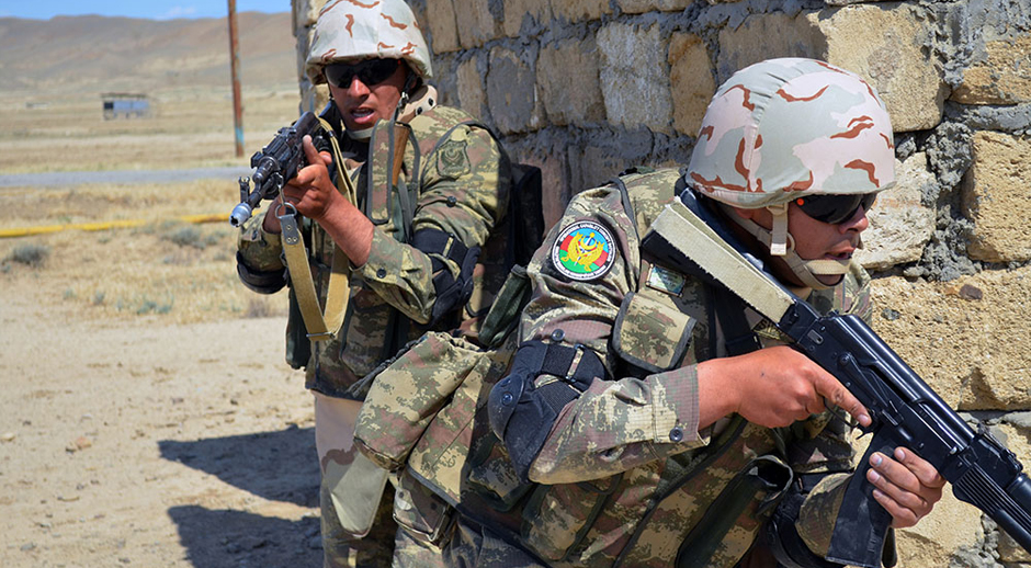 Silahlı Qüvvələrin motoatıcı taborunun NATO qiymətləndirməsi üzrə təlimi başa çatıb
