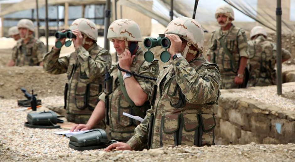 Mühəndis istehkam bölmələri xüsusi təlim keçirib – Fotolar