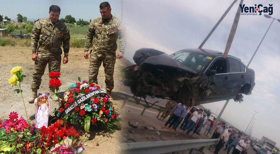 Xüsusi təyinatlı hərbçilərimiz qəzaya düşdü – Zəhranın yas mərasimindən qayıdarkən – Fotolar