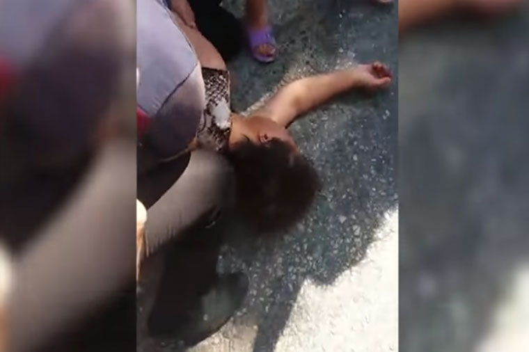 Bakıda məcburi köçkünlərlə polis arasında qarşıdurma – VİDEO