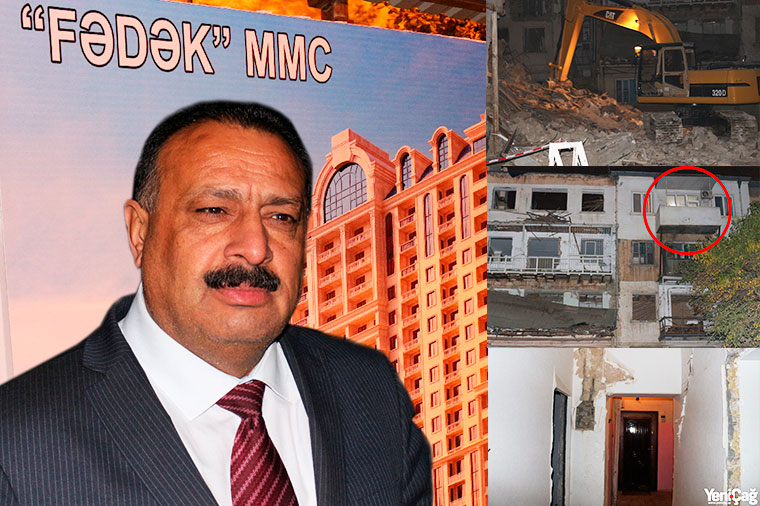 Bakıda binalar sökülür, sakinlər ayağa qalxdı -