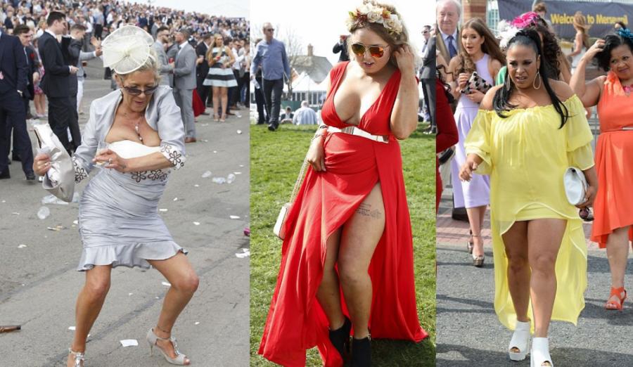Sərxoş qadınlar festivalda belə əyləndi – FOTOLAR