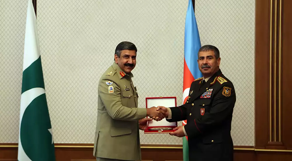 Azərbaycanla Pakistan arasında hərbi əməkdaşlıq məsələləri müzakirə olunub