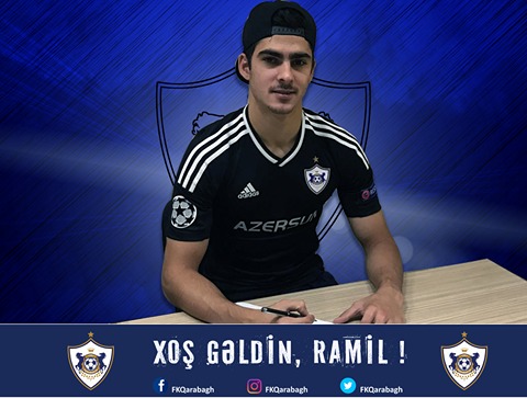 Ramil Şeydayev rəsmən “Qarabağ”da!