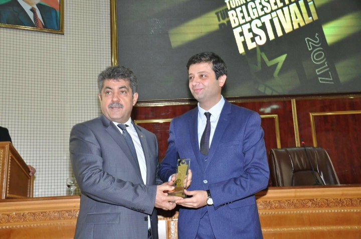 BDU-nin gənc dekanına “Türk dünyasına xidmət” mükafatı verildi
