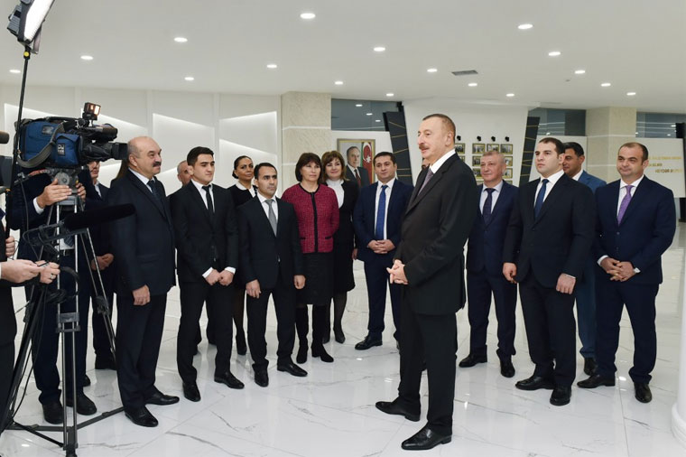 “Bu, idmançılar üçün gözəl hədiyyədir” – İlham Əliyev