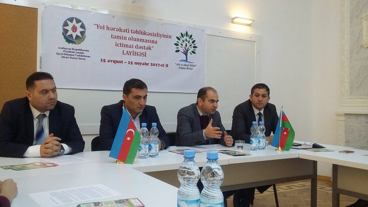 Yol hərəkəti təhlükəsizliyinin təmin olunması ilə bağlı tədbir keçirilib