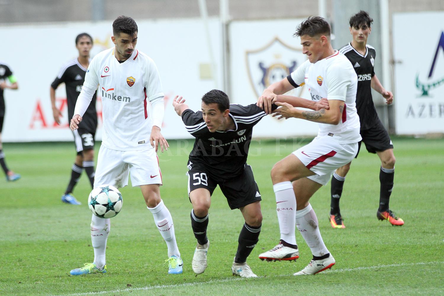 “Qarabağ”ın gəncləri “Roma”ya məğlub oldu