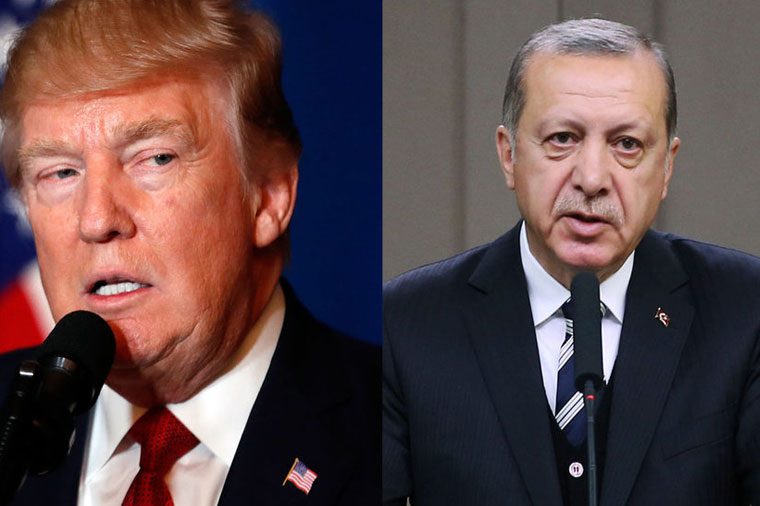Tramp Putinlə görüşdən əvvəl Ərdoğanla danışdı