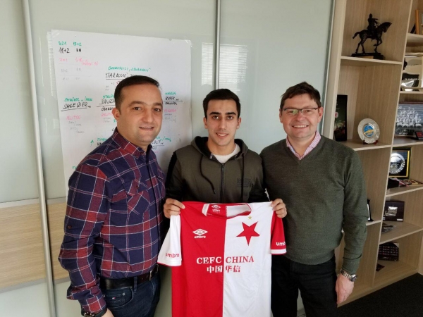 Daha bir azərbaycanlı futbolçu Çexiya klubunda