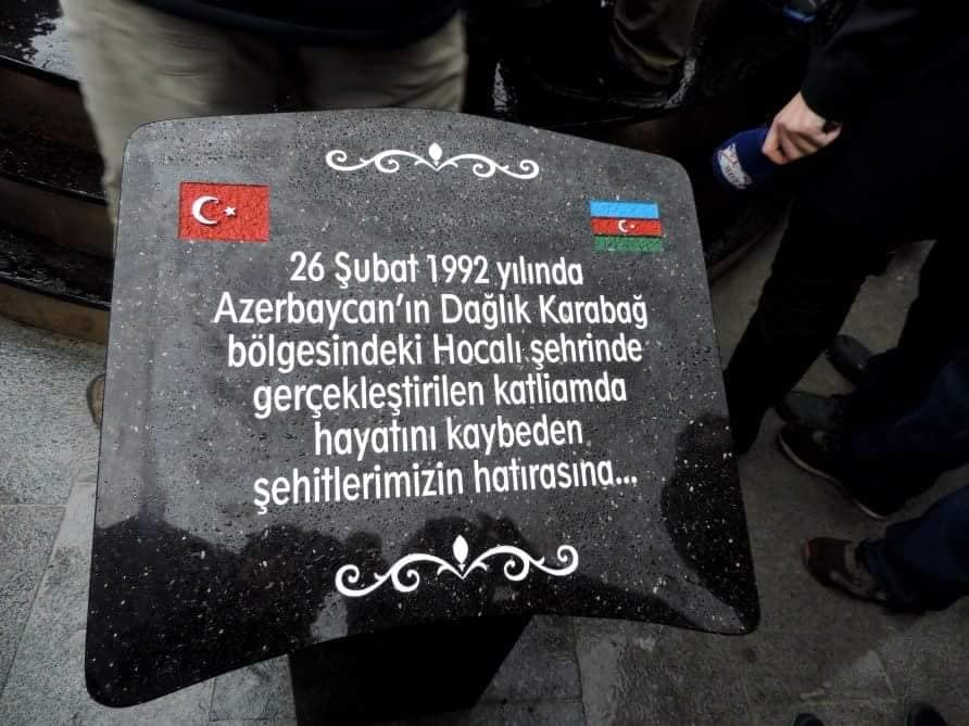 İstanbulda Azərbaycan Dostluq Parkı və Xocalı soyqırımı abidəsi açıldı – FOTOLAR