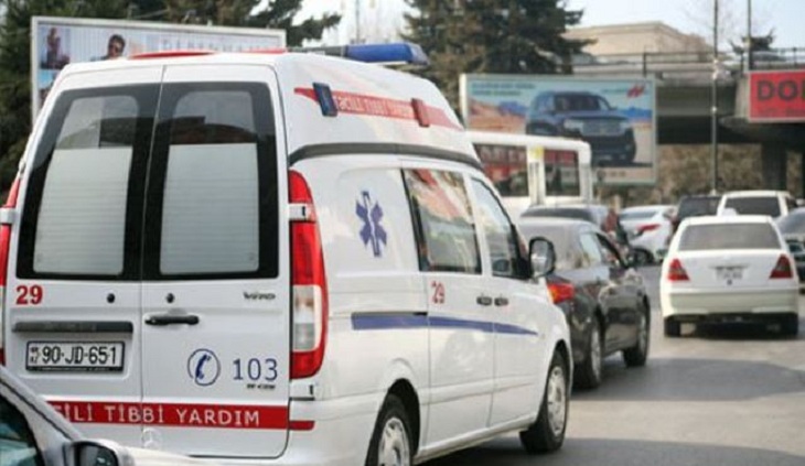 DİN: Yevlaxda mikroavtobusun qəzaya düşməsi nəticəsində 5 nəfər xəsarət alıb
