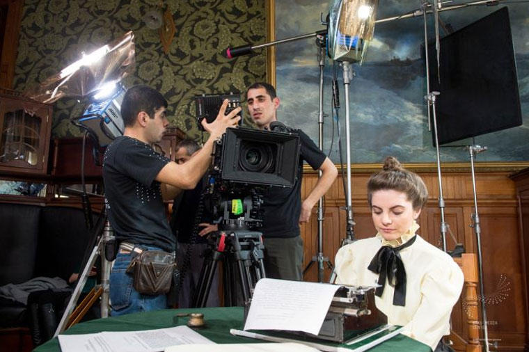 Cümhuriyyətin 100 illiyinə həsr edilmiş film çəkilir – Fotolar