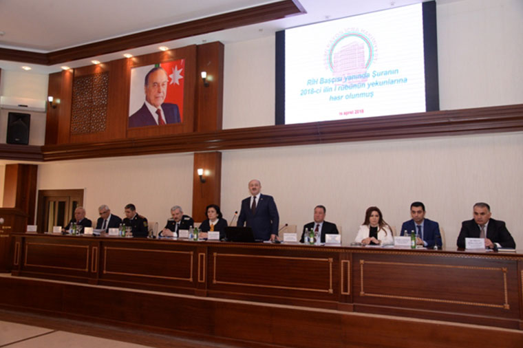 Nəsimi rayonunda carı ilin I rübünün yekunları müzakirə olundu