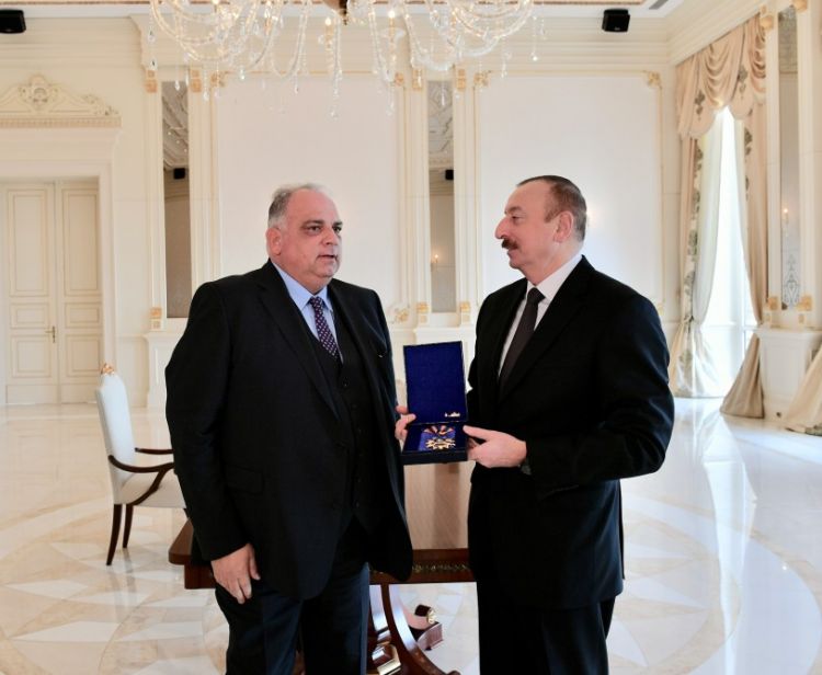 İlham Əliyevə “Qızıl Orden” ali mükafatı təqdim olundu