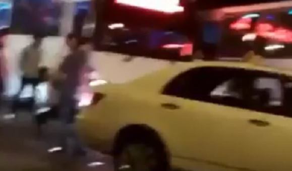 Bakıda sürücülər əlbəyaxa oldular – Qorxulu anların VİDEOSU