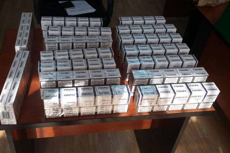 Azərbaycanda 50 min qutu siqaret ələ keçirildi