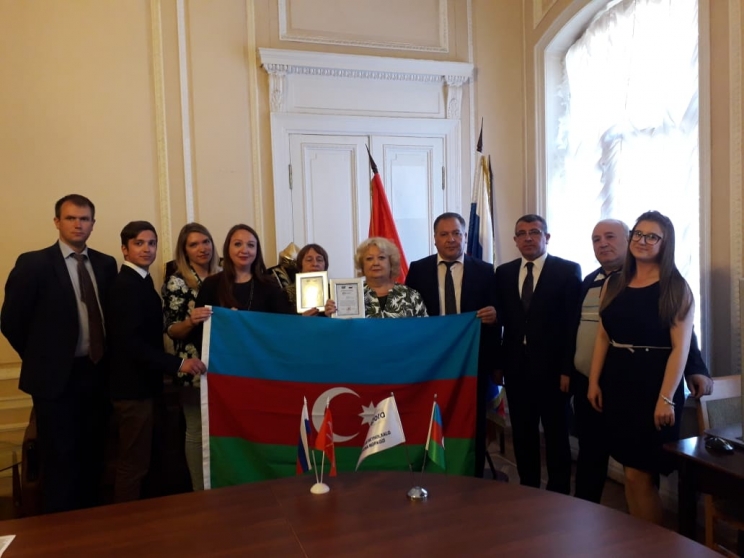 Beynəlxalq Diaspor Mərkəzi Sankt-Peterburqda layihə həyata keçirib