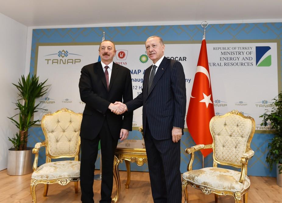 İlham Əliyev Əskişəhərdə Rəcəb Tayyib Ərdoğanla görüşdü