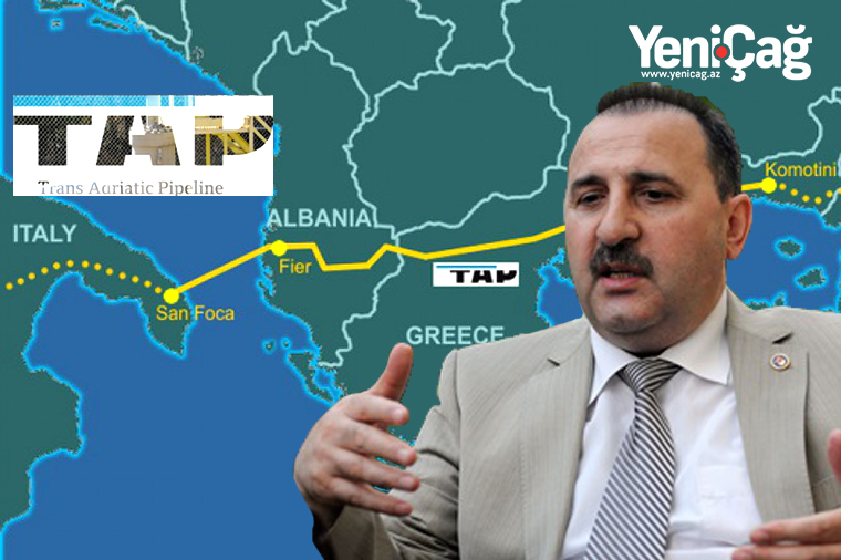 “İtaliyanın TAP layihəsindən imtinası ekoloji problemlərlə bağlıdır” – Nazim Bəydəmirli