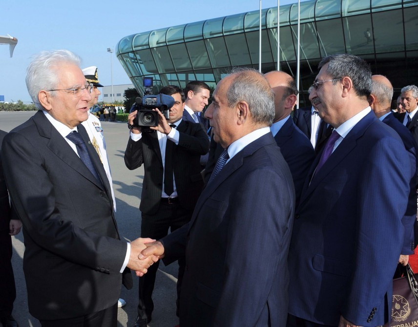 İtaliya Prezidentinin Azərbaycana rəsmi səfəri başa çatıb