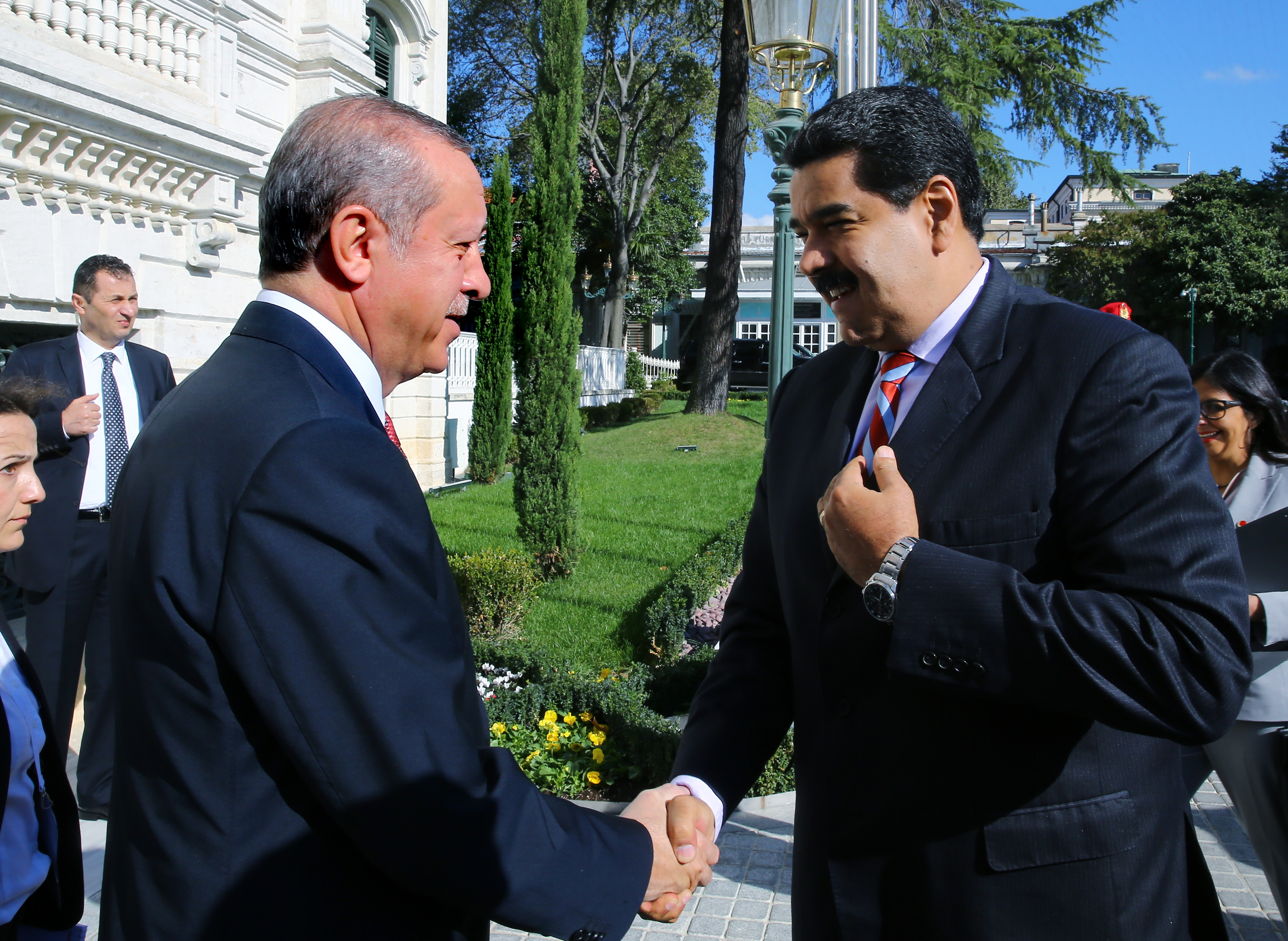 Maduro Ərdoğanı dəstəkləmək üçün Ankaradadır – VİDEO
