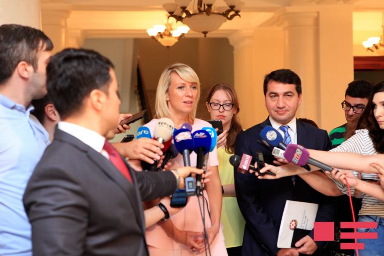 Mariya Zaxarova: “Bəzən anti-Azərbaycan kampaniyası aparılır”