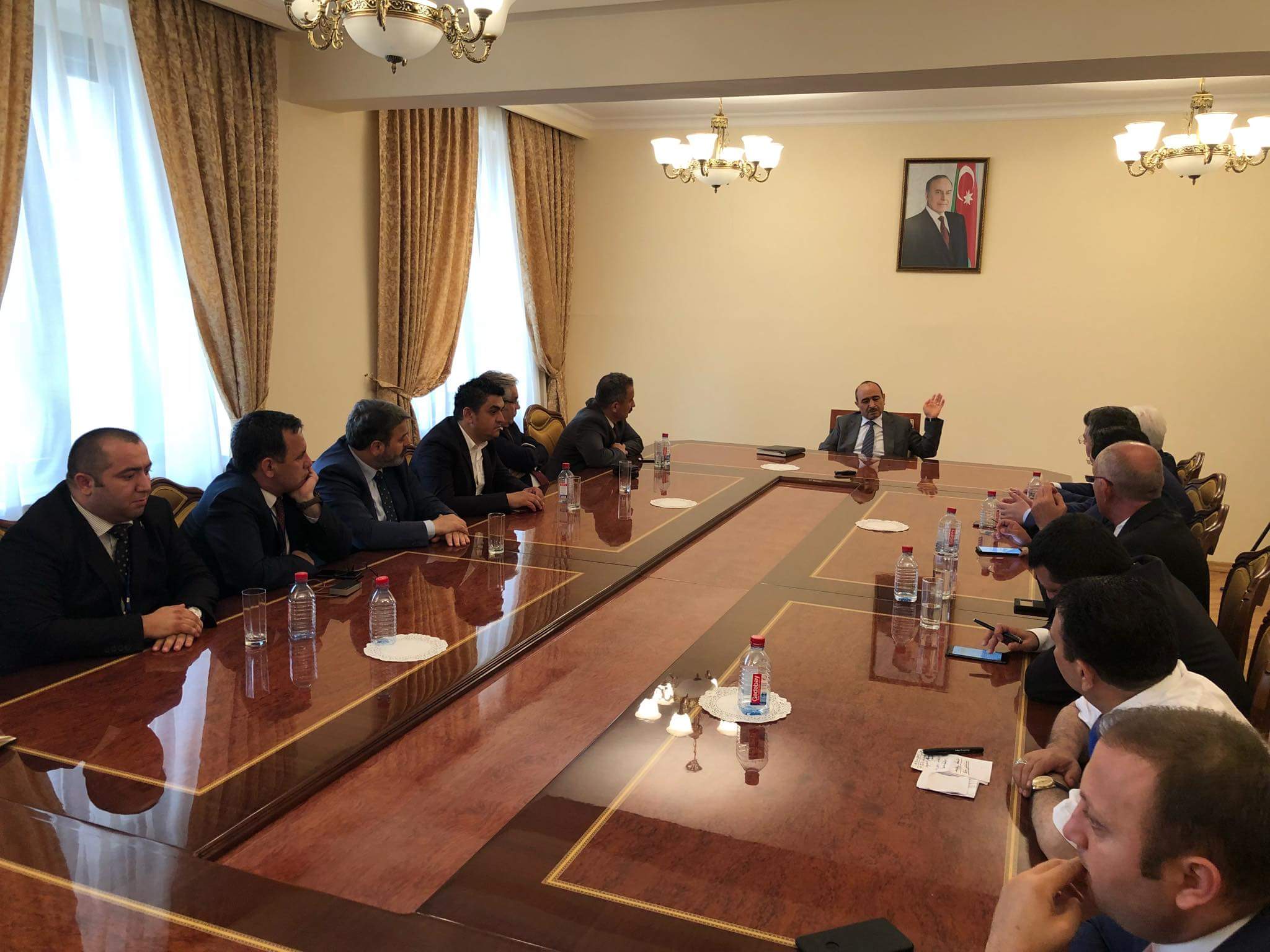 Ali Hasanov Uluslararası Medya Kurultayı katılımcılarını kabul etti – FOTOĞRAFLAR